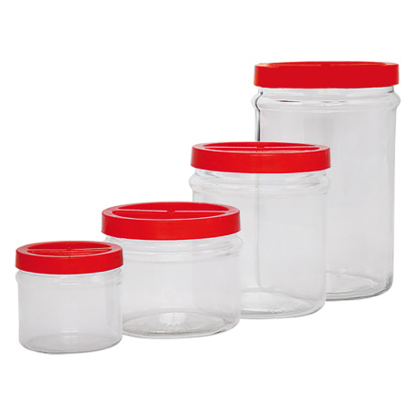 VASO IN VETRO PER ALIMENTI  ORTES   diametro  170 - da lt 3