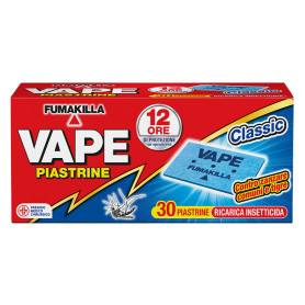 ANTIZANZARE PIASTRINE RICARICA cf da 30 piastrine - classiche