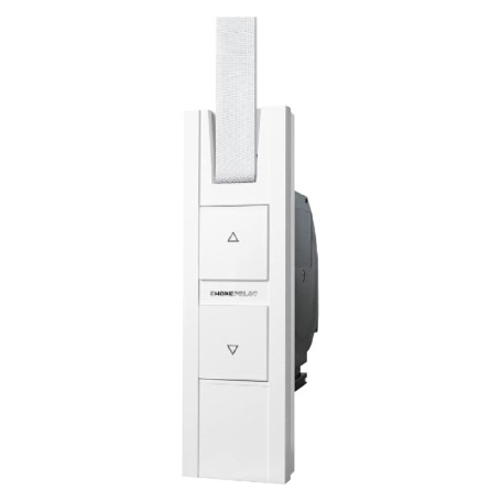 AVVOLGITORE ELETTRICO AD INCASSO mt 6 / 8 interasse 165 - placca bianca