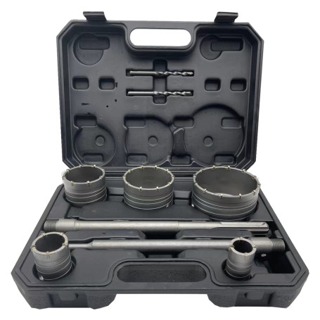 SEGHE A TAZZA PER MULTIMATERIALI set 9 pz