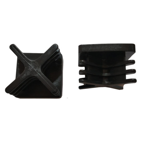 PUNTALE QUADRO ALETTATO mm 60 x 60