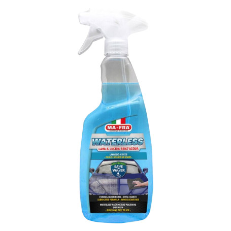 DETERGENTE LIQUIDO PER LAVAGGIO AUTO  WATERLESS  ml. 750