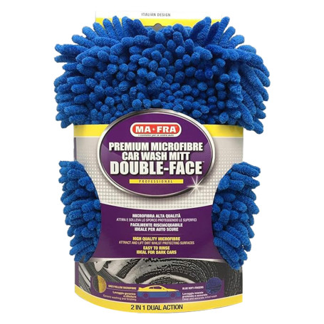 SPUGNA GUANTO  DOUBLE FACE  in microfibra