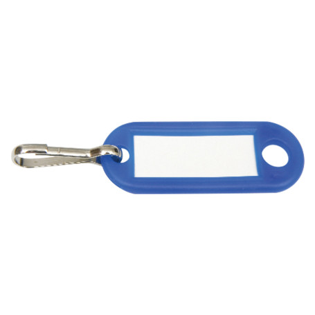 TARGHETTA PORTACHIAVI con moschettone cf. 100 pz