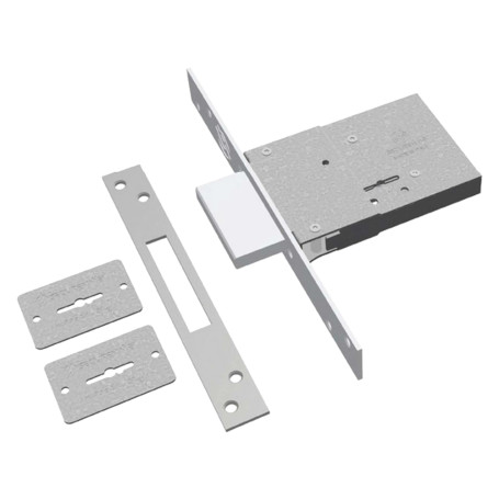 SERRATURA A DOPPIA MAPPA DA INFILARE PER FASCIA  2001 SECURMAP 11  E 60 - 4 mandate / corsa 40 mm