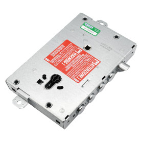 SERRATURA A LEVE PER PORTE BLINDATE E 63 - 4 catenacci / interas.28 mm