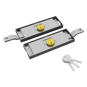 SERRATURA LATERALE PER SERRANDA  2285  catenaccio movimentato da chiave