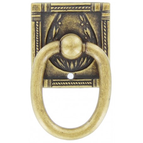 MANIGLIA ANTICH.ART.12323 MM.33X57 FLORANCE**