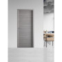 PORTA BATTENTE  GINEVRA  cm 80 x 210 (88 x 214) - col. micro noce