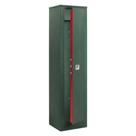ARMADIO PORTAFUCILI CON SERRATURA A DOPPIA MAPPA 8 posti - cm. 360 x 315 x 1485