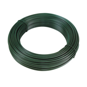 C FILO PLASTIFICATO LEGATURA 0.8\1.6MM 100MT VERDE