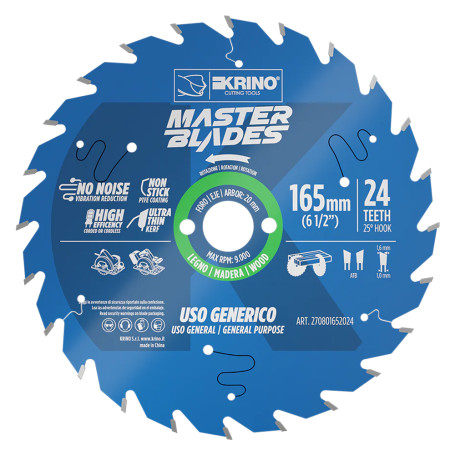 LAMA CIRCOLARE PER LEGNO  MASTER BLADES   diametro  300 - 72 denti