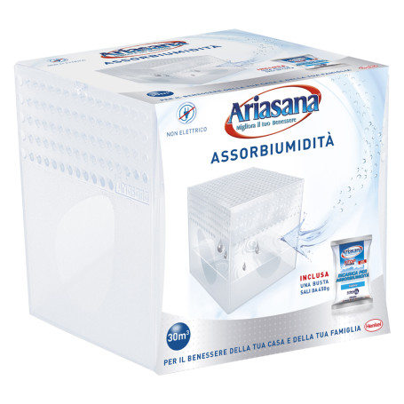 ASSORBIUMIDITA  IN KIT  ARIASANA  kit 1 vaschetta+1 ricariche 450 gr.