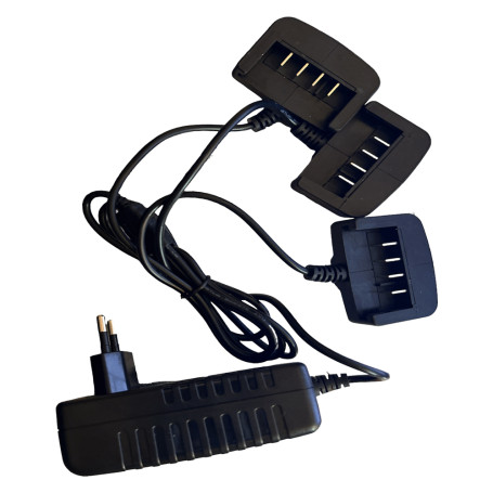 CARICA BATTERIA A 3 VIE 2.5 Ah - 21