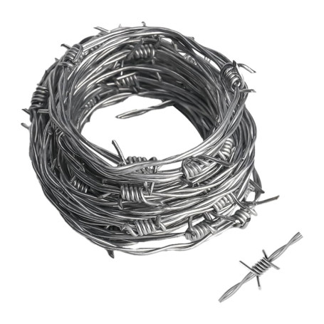 C FILO ZINCATO SPINATO 1.6MM 100MT