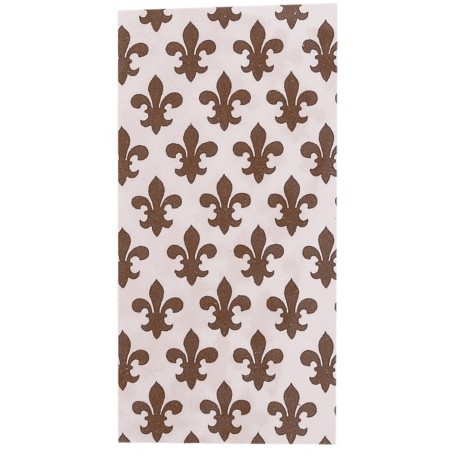 CARTA GIGLIO MARRONE ART.56032.05 CM.50X70
