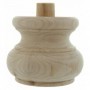 PIEDE LEGNO GREZZO ART.53008 MM.95X75