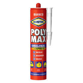 ADESIVO SIGILLANTE UNIVERSALE  POLY MAX  ORIGINAL  2 pz - gr. 425 - bianco ADESIVO SIGILLANTE UNIVERSALE  POLY MAX  ORIGINAL  2 pz - gr. 425 - bianco