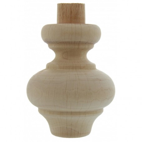PIEDE LEGNO ONTANO ART.53012 MM.70x84