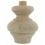 PIEDE LEGNO ONTANO ART.53012 MM.88x100