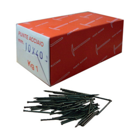 SC CHIODI TESTA GRUPPINO ACCIAIO 7X25  80 G*