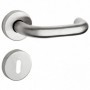 MANIGLIA "L101" INOX SAT.ROS. BOCCH.PATENT