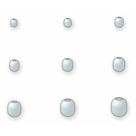 STONFO PERLINE FORO CALIBRATO