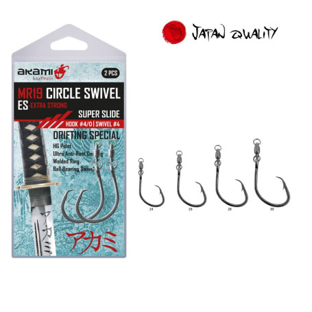 AKAMI HOOKS SERIE MR19 SWIVEL