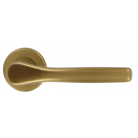 MEZZA MANIGLIA ANODIZZATA BRONZO C ROSETTA
