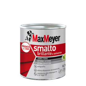 MAX SMALTO BRILLANTE NERO R9005 0