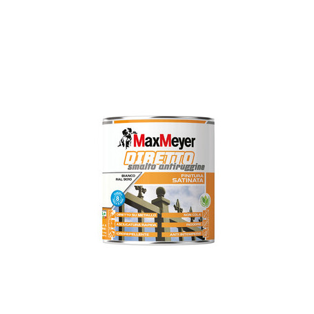 MAX DIRETTO ANTIRUG ACQUA SAT NERO R9005 0