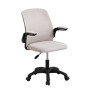 POLTRONA A GAS C\BRACCIOLI MOMA GRIGIO CHIARO 3