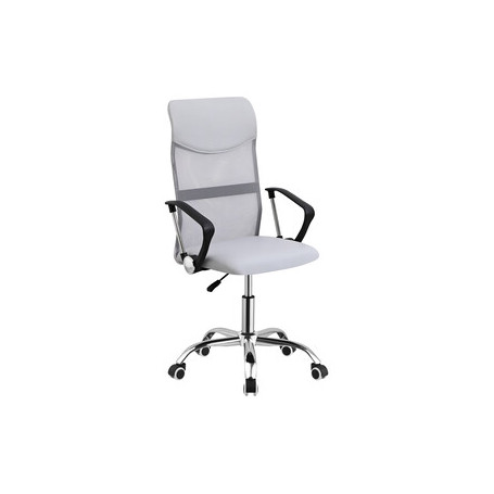 POLTRONA DIREZIONALE A GAS C\BRACCIOLI CLASSY GRIG