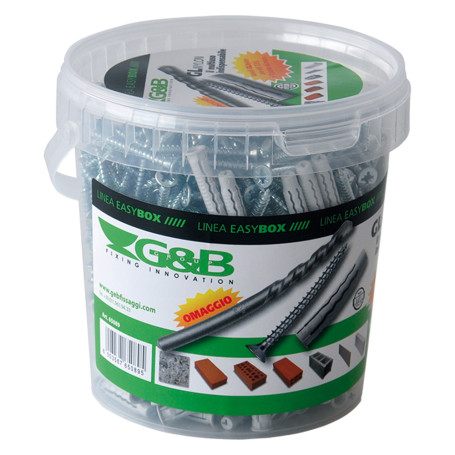 TASSELLO NYLON  GL  GL6 VPS 6 x 30 300 pz+punta 6 x 100