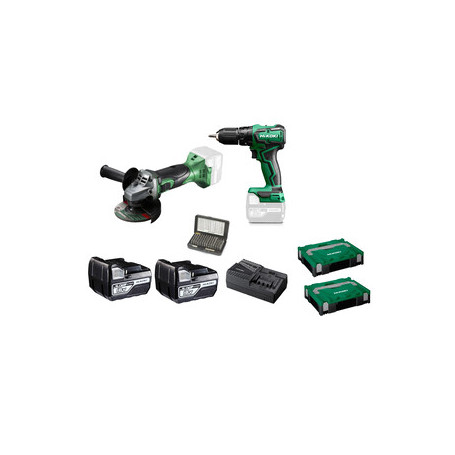 HIKOKI KIT TRAPANO C\PERC+SMERIGL 115MM KC18PK1A1