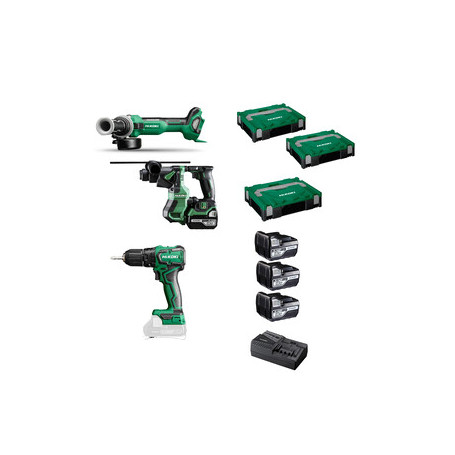 HIKOKI KIT TRAPANO C\PERC+SMERIGLIATRICE+TASSELL. KCIT35A3C5