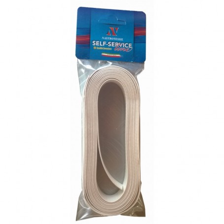 CINTINO GOMMATO BIANCO MT.5 PER TAPPARELLE