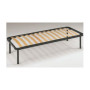 RETE LETTO SINGOLO C\DOGHE 80X190 CM
