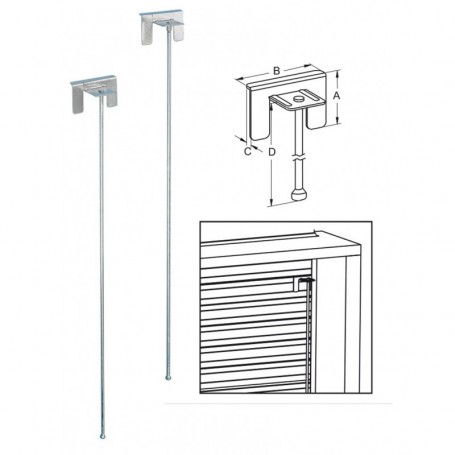 SICURA X TAPPARELLE PLASTICA SALTAP CM.48