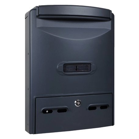 CASSETTA POSTALE  PRIMULA  cm 29 x 10 x H.39 - grigio