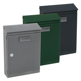 CASSETTA POSTALE  GARDENIA  cm 23x85x h 32 - grigio argento