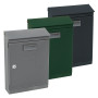 CASSETTA POSTALE  GARDENIA  cm 23x85x h 32 - grigio argento