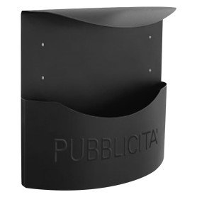 CASSETTA PORTAPUBBLICITA   VIOLA  cm 34