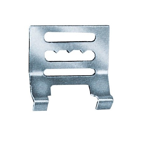 GANCIO FE.ZINC. PER RULLO OTTAGONALE
