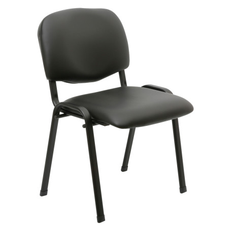 SEDIA INTERLOCUTORIA nero - cm 54