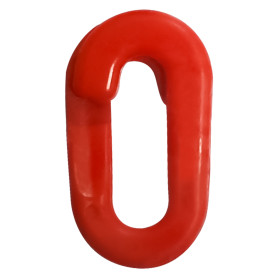 ANELLO DI GIUNZIONE PER CATENA SEGNALETICA IN PLASTICA mm 8 - blister da 15 pezzi