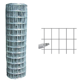 RETE ELETTROSALDATA ZINCATA 75 x 50 Filo  diametro  mm. 1
