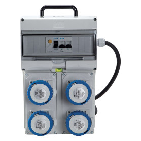 QUADRO ELETTRICO  PL 220/4  potenza max.3 kw + pulsante emerg.