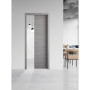 PORTA SCORREVOLE  GINEVRA  cm 80 x 210 (88 x 214) - col. acero neve