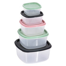 CONTENITORE PER ALIMENTI QUADRATO  KEEPER  pz. 5